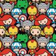 Quilting Cotton Marvel Comics Avengers Kawaii Characters