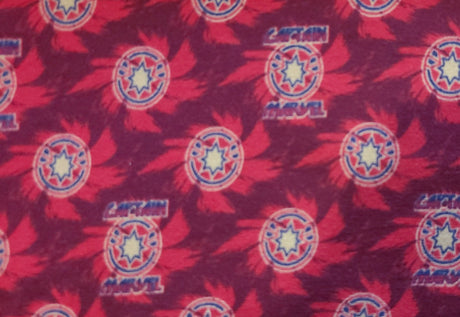 Knit Fabric Captain Icon Marvel Stretchy 58" Wide
