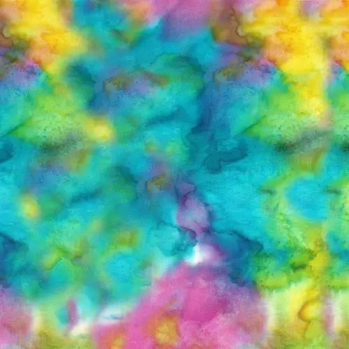 Cotton Batik Fabric Marvelous Multis Jellybean 44/45"