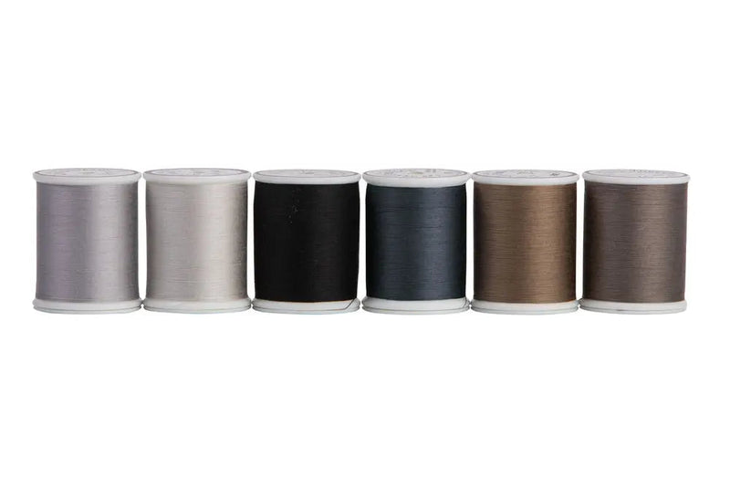 Cotton Thread MasterPiece Neutral Dark Spool Set