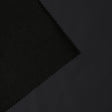 Matte Brushed Vinyl Polyester Spandex Fabric - Black, Matte Exterior, Brushed Interior, 55" Width, 210 GSM (1 Yard)