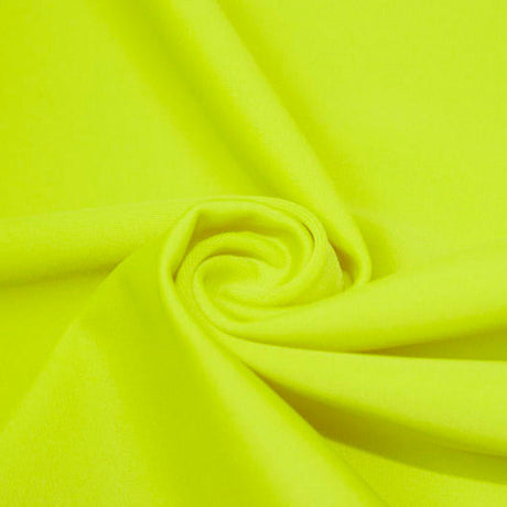 Matte Nylon Spandex Fabric - Neon Collection, 58" Width, 4-Way Stretch, 200 Gsm, 20 Colors (1 Yard)