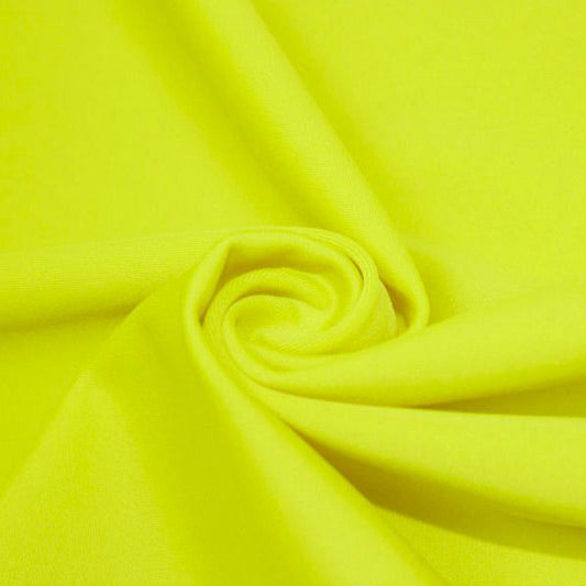 Matte Nylon Spandex Fabric - Neon Collection, 58" Width, 4-Way Stretch, 200 Gsm, 20 Colors (1 Yard)