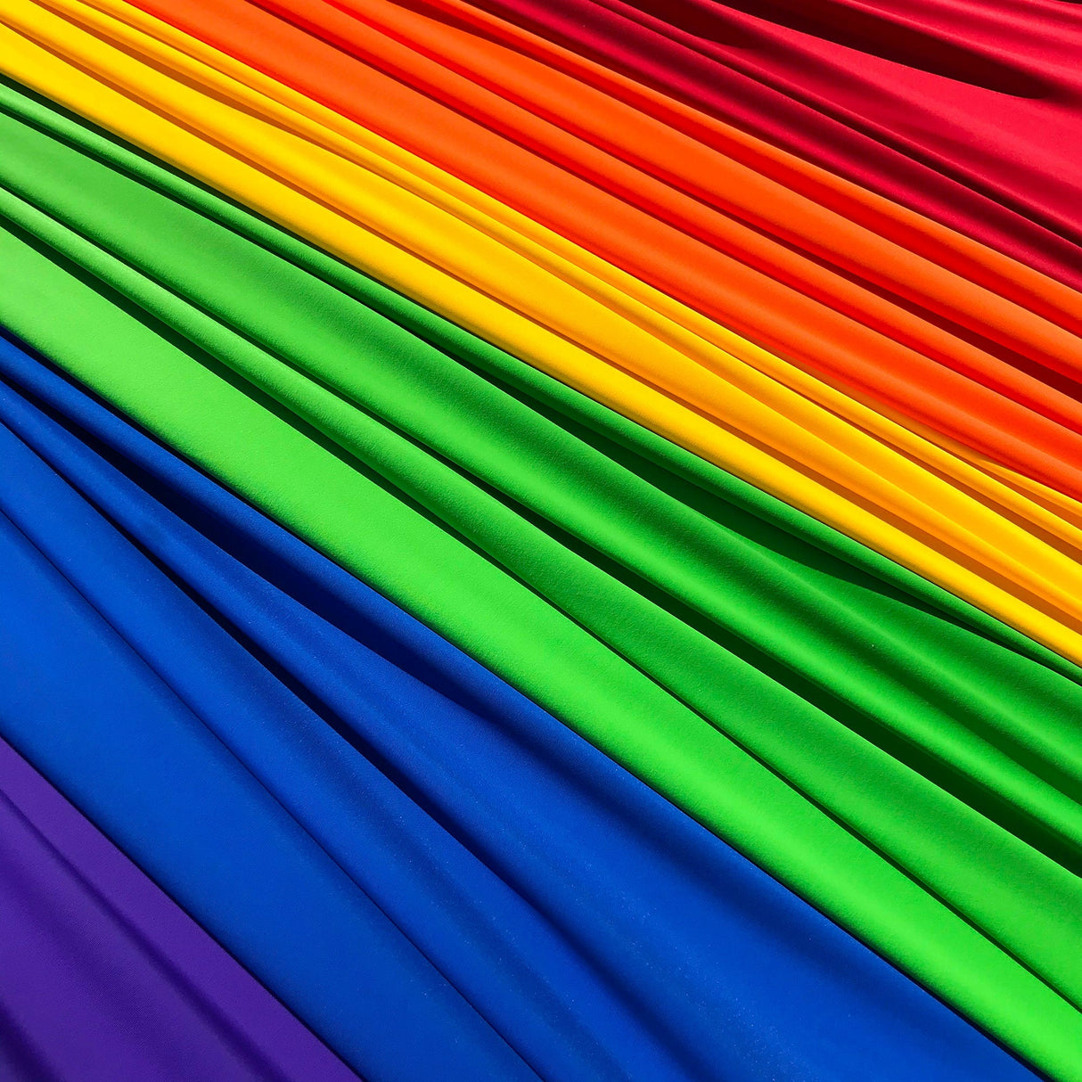 Matte Nylon Spandex Fabric - Solid Classic Collection, 58" Width, 4-Way Stretch (1 Yard)