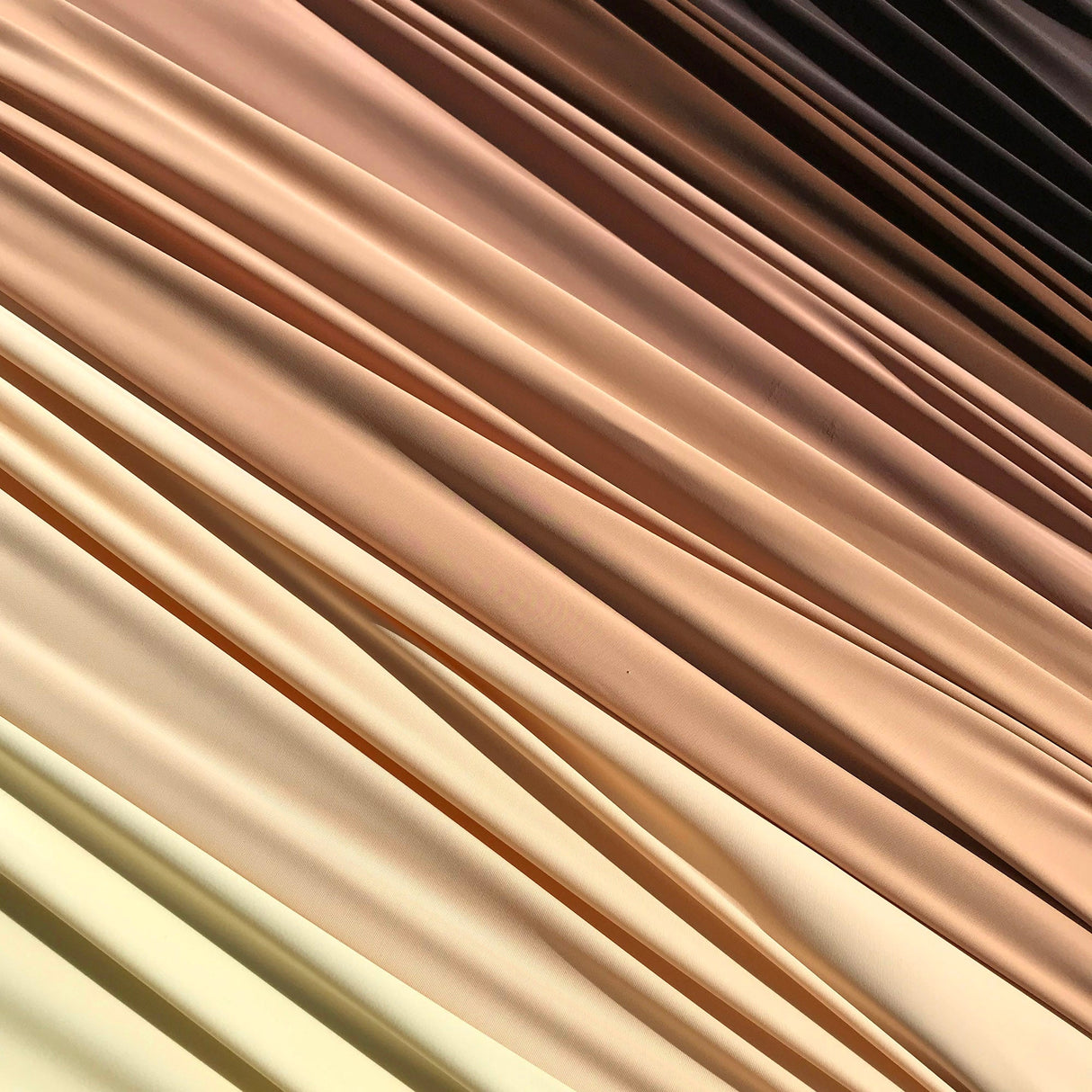 Matte Nylon Spandex Skin Tones