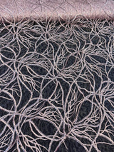 Stretch Sequin Embroidered Mesh