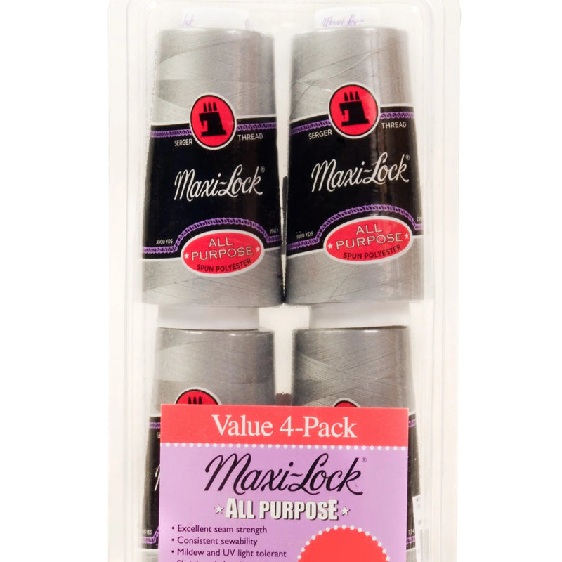 All-Purpose Thread Set 4-Pack Light Grey