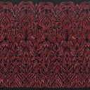 Maya Stretch Mesh Sequin Polyester Spandex Fabric - Black/Navy, Black/Red, Tan/Black, Black/Gold, Black/Black, Black/Silver, White/Silver, White/White, 54" Width (1 Yard)