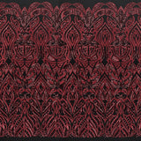 Maya Stretch Mesh Sequin Polyester Spandex Fabric - Black/Navy, Black/Red, Tan/Black, Black/Gold, Black/Black, Black/Silver, White/Silver, White/White, 54" Width (1 Yard)