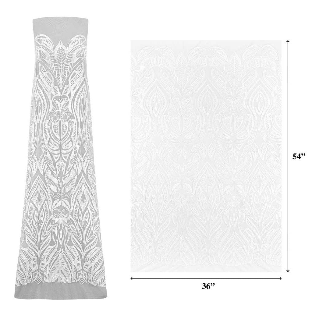Stretch Mesh Sequin Fabric