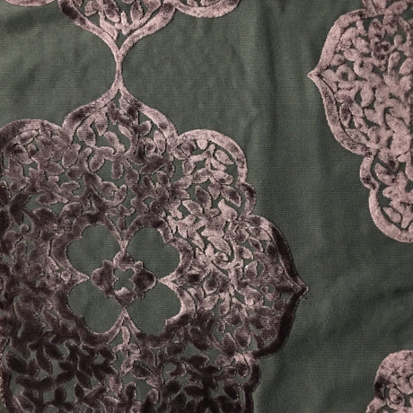 Burnout Velvet Drapery Upholstery Fabric Maison