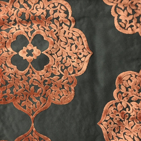 Burnout Velvet Drapery Upholstery Fabric Maison