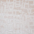 Cut Velvet Upholstery Fabric Maze Geometric