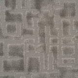 Cut Velvet Upholstery Fabric Maze Geometric