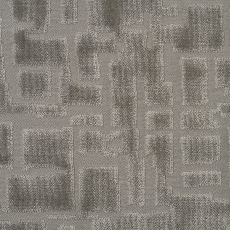 Cut Velvet Upholstery Fabric Maze Geometric