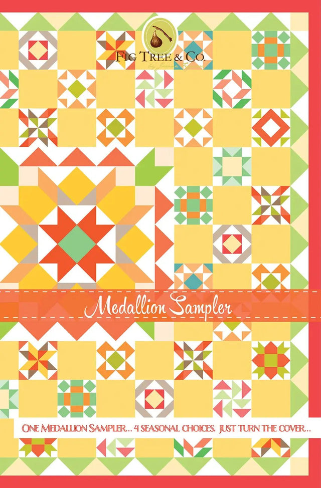 Medallion Sampler Quilt Pattern Book