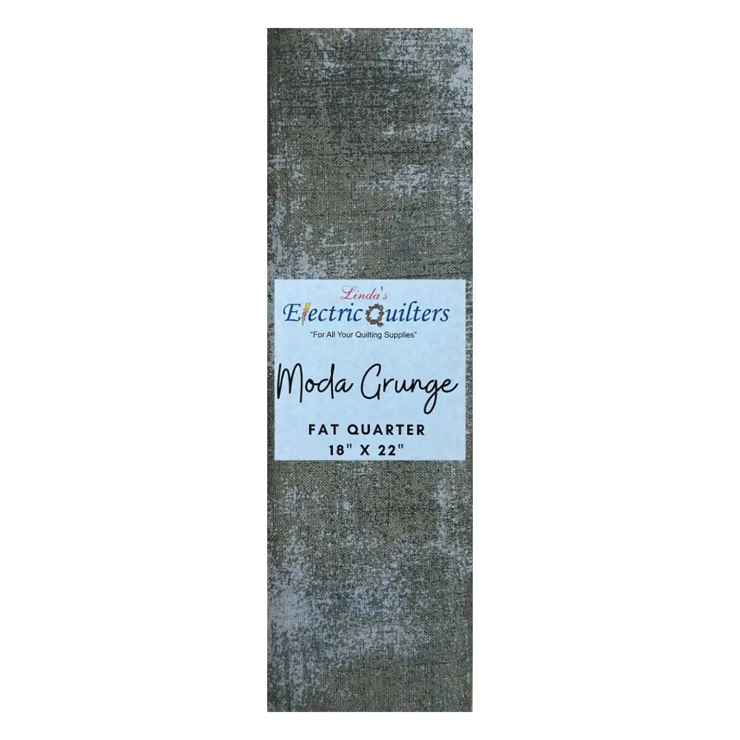 Cotton Fat Quarter Medium Grey Moda Grunge 18 x 22