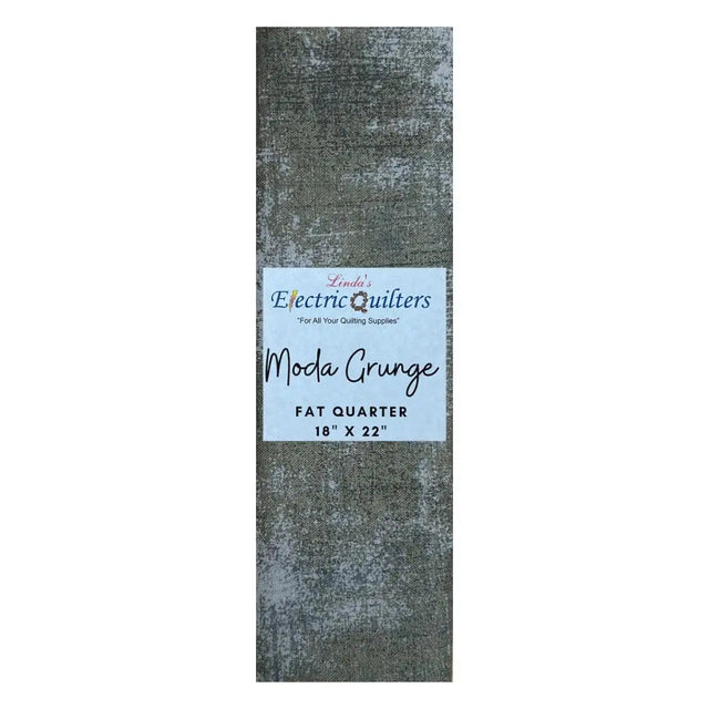 Cotton Fat Quarter Medium Grey Moda Grunge 18 x 22