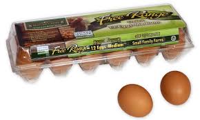 Organic Medium Brown Eggs 18pc