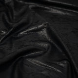 Medusa Snake Skin Foil Printed Nylon Spandex Fabric - Snake Skin Matte Foil Print, 56" Width, 4-Way Stretch (1 Yard)