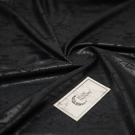 Snake Skin Foil Printed Spandex