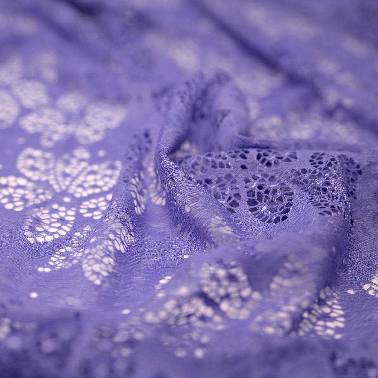 Stretch Lace Fabric in Solid Colors