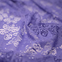 Meghan Stretch Lace Nylon Spandex Fabric - Aquamarine, Lace, 58" Width (1 Yard)