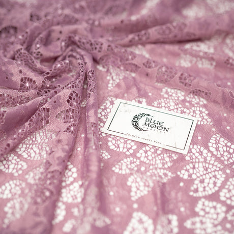 Stretch Lace Fabric in Solid Colors