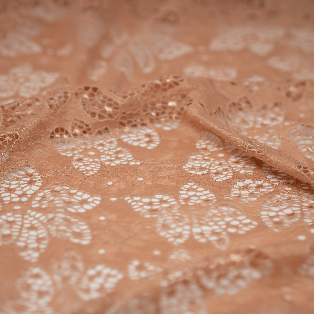 Stretch Lace Fabric in Solid Colors