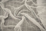 Melody Gathered Stretch Mesh Fabric - Polyester Spandex Fabric, Gathered Mesh, 58/60" Width (1 Yard)