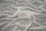Melody Gathered Stretch Mesh Fabric - Polyester Spandex Fabric, Gathered Mesh, 58/60" Width (1 Yard)