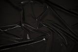 Foiled Spandex Black Metallic