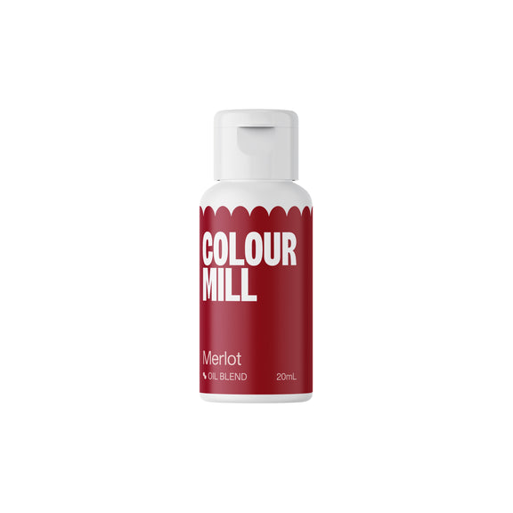 Merlot Oil Based Colouring 20ml for Baking