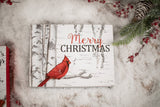 Snowman/Cardinal Christmas Block