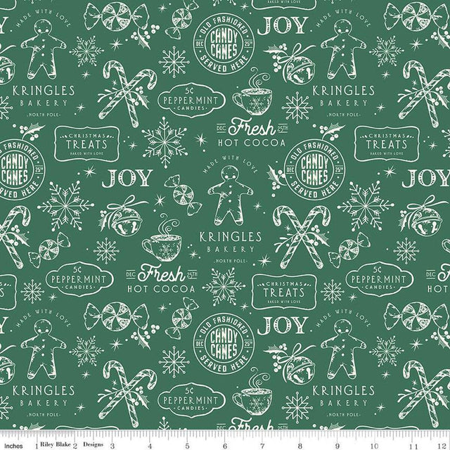 Quilting Cotton Merry Little Christmas Treats Riley Blake