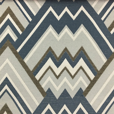 Jacquard Geometric Upholstery Fabric Mesa
