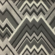 Jacquard Geometric Upholstery Fabric Mesa
