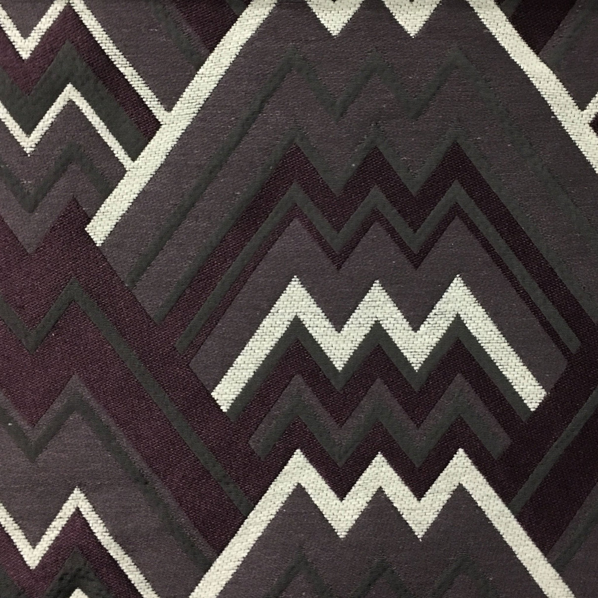 Jacquard Geometric Upholstery Fabric Mesa