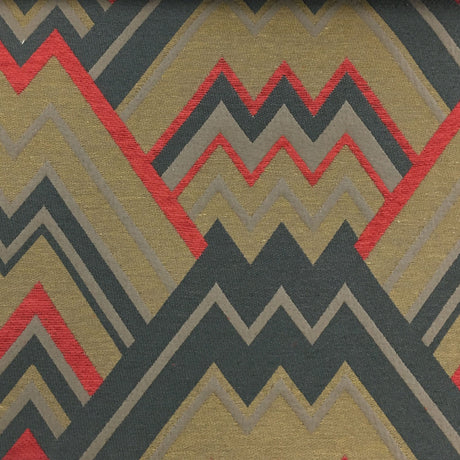 Jacquard Geometric Upholstery Fabric Mesa