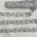Beaded Corded Lace Trim