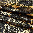 Hologram Spandex Metallic Reef Print