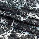 Metallic Reef Hologram Spandex Fabric - Black/Fuchsia, Black/Gold, Black/Silver, Black/Turq, Black/Black, Black/Multi, 56" Width, 4-Way Stretch (1 Yard)