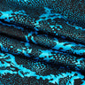 Hologram Spandex Metallic Reef Print