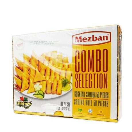 Mezban Combo Selection 50 Pcs Samosa & 50 Pcs Spr
