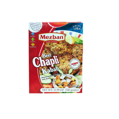 Mezban Beef Chapli Kabab 340 Gm