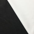 Micro Poly Polyester Fabric - White/Black, Solid, 58/60" Width (1 Yard)