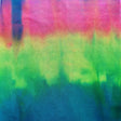 Midnight Blue Tie Dyed Foiled Nylon Spandex Fabric - Tie Dyed Foil, 58" Width (1 Yard)