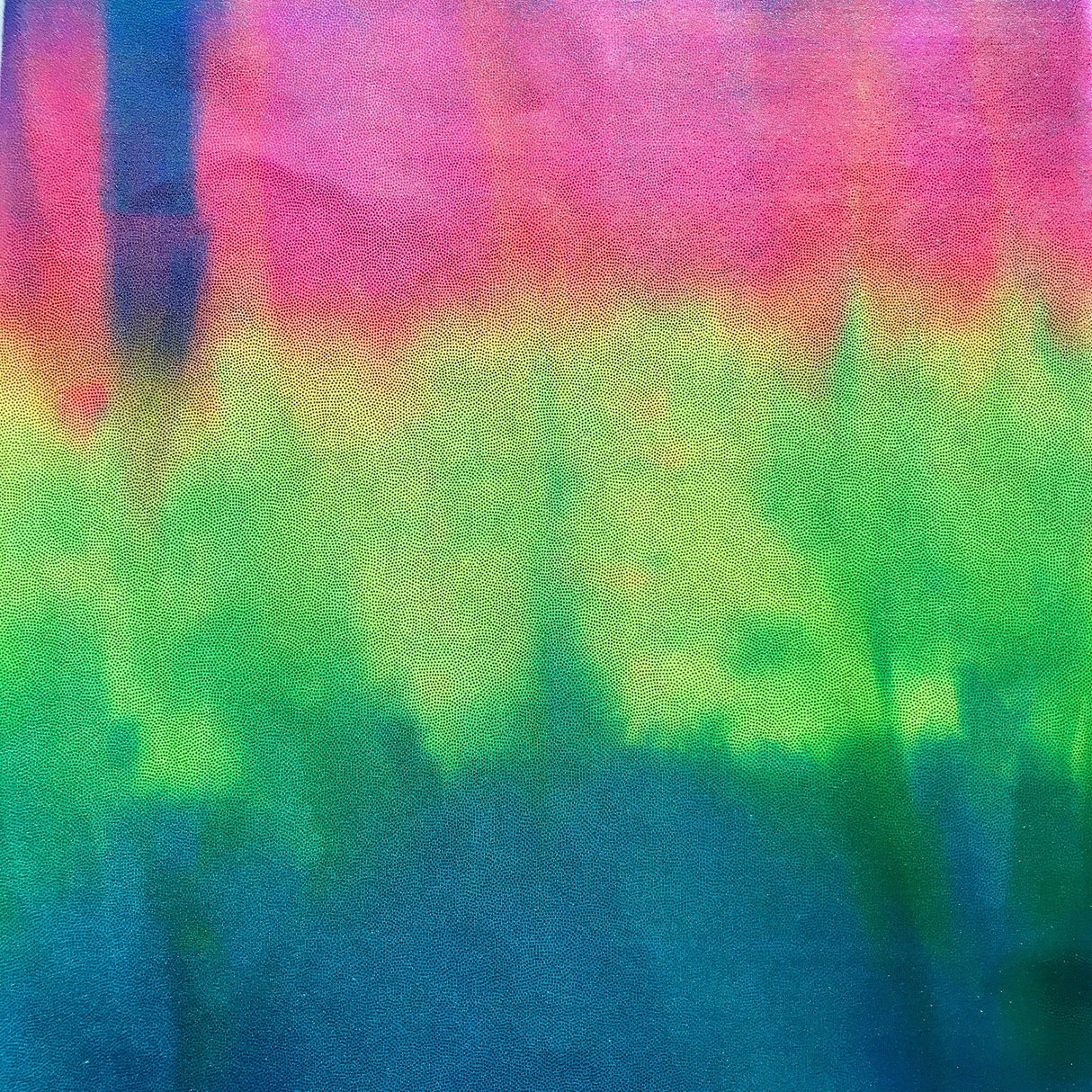 Midnight Blue Tie Dyed Foiled Nylon Spandex Fabric - Tie Dyed Foil, 58" Width (1 Yard)