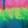 Foiled Spandex Tie-Dye Midnight Blue