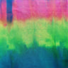 Midnight Blue Tie Dyed Foiled Nylon Spandex Fabric - Tie Dyed Foil, 58" Width, 2-Way Stretch (1 Yard)